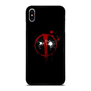 DEADPOOL SUPERHERO LOGO iPhone XS Max Case