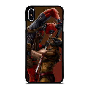 DEADPOOL VS WOLVERINE iPhone XS Max Case DEADPOOL VS WOLVERINE iPhone XS Max Case