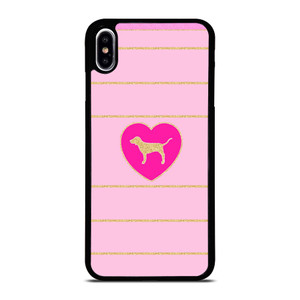 DOG PINK VICTORIA'S SECRET 2 iPhone XS Max Case