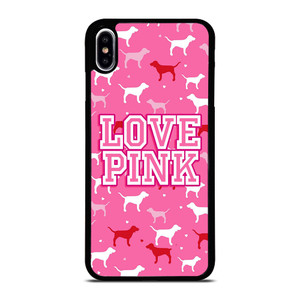 DOG PINK VICTORIA'S SECRET iPhone XS Max Case