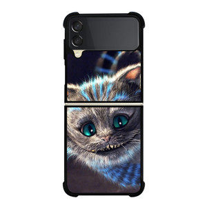 ALICE IN WONDERLAND CAT Samsung Z Flip 3 Case ALICE IN WONDERLAND CAT Samsung Z Flip 3 Case