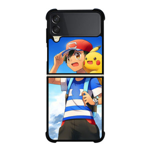 ASH KETCHUM PIKACHU Samsung Z Flip 3 Case ASH KETCHUM PIKACHU Samsung Z Flip 3 Case