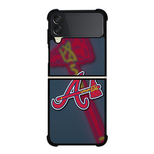 ATLANTA BRAVES LOGO Samsung Z Flip 3 Case ATLANTA BRAVES LOGO Samsung Z Flip 3 Case