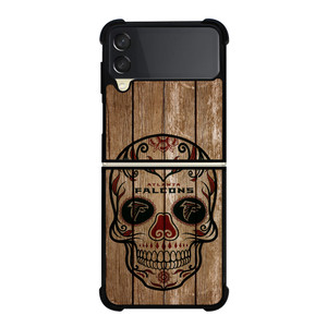 ATLANTA FALCONS SKULL Samsung Z Flip 3 Case ATLANTA FALCONS SKULL Samsung Z Flip 3 Case