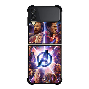 AVENGERS INFINITY WAR 2 Samsung Z Flip 3 Case AVENGERS INFINITY WAR 2 Samsung Z Flip 3 Case