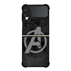 AVENGERS MARVEL LOGO 2 Samsung Z Flip 3 Case AVENGERS MARVEL LOGO 2 Samsung Z Flip 3 Case