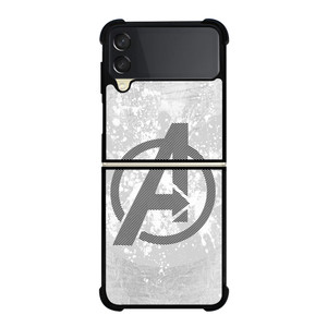 AVENGERS MARVEL LOGO Samsung Z Flip 3 Case AVENGERS MARVEL LOGO Samsung Z Flip 3 Case