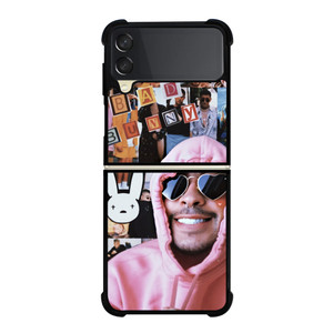 BAD BUNNY CUTE Samsung Z Flip 3 Case BAD BUNNY CUTE Samsung Z Flip 3 Case