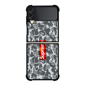 BAPE CAMO SUPREME 2 Samsung Z Flip 3 Case BAPE CAMO SUPREME 2 Samsung Z Flip 3 Case