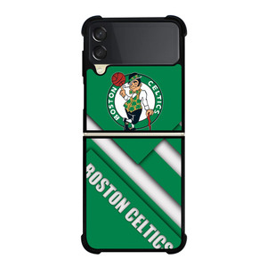 BOSTON CELTICS NBA 3 Samsung Z Flip 3 Case BOSTON CELTICS NBA 3 Samsung Z Flip 3 Case