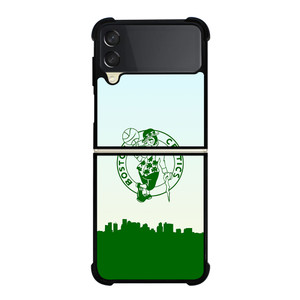 BOSTON CELTICS NBA Samsung Z Flip 3 Case BOSTON CELTICS NBA Samsung Z Flip 3 Case