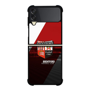 BRENTFORD FC LOGO EPL Samsung Z Flip 3 Case BRENTFORD FC LOGO EPL Samsung Z Flip 3 Case