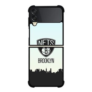 BROOKLYN NETS LOGO Samsung Z Flip 3 Case BROOKLYN NETS LOGO Samsung Z Flip 3 Case