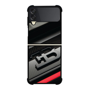 BUGATTI LOGO Samsung Z Flip 3 Case BUGATTI LOGO Samsung Z Flip 3 Case