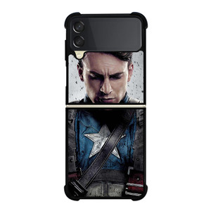 CAPTAIN AMERICA THE AVENGERS SUPERHERO Samsung Z Flip 3 Case CAPTAIN AMERICA THE AVENGERS SUPERHERO Samsung Z Flip 3 Case