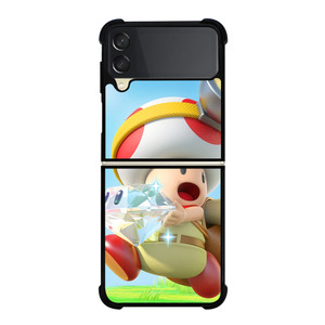 CAPTAIN TOAD RUN Samsung Z Flip 3 Case CAPTAIN TOAD RUN Samsung Z Flip 3 Case