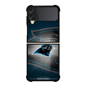 CAROLINA PANTHERS LOGO Samsung Z Flip 3 Case CAROLINA PANTHERS LOGO Samsung Z Flip 3 Case