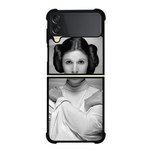 CARRIE FISHER PRINCESS LEIA STAR WARS Samsung Z Flip 3 Case CARRIE FISHER PRINCESS LEIA STAR WARS Samsung Z Flip 3 Case