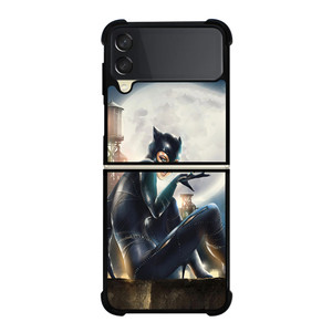 CATWOMAN SUPERHERO Samsung Z Flip 3 Case CATWOMAN SUPERHERO Samsung Z Flip 3 Case