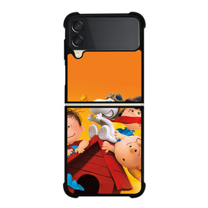 CHARLIE BROWN AND SNOOPY Samsung Z Flip 3 Case CHARLIE BROWN AND SNOOPY Samsung Z Flip 3 Case