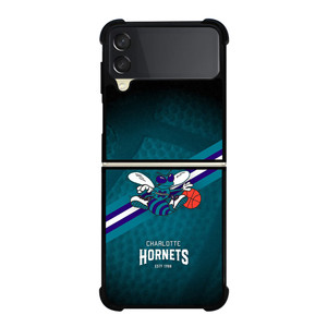 CHARLOTTE HORNETS LOGO 3 Samsung Z Flip 3 Case CHARLOTTE HORNETS LOGO 3 Samsung Z Flip 3 Case