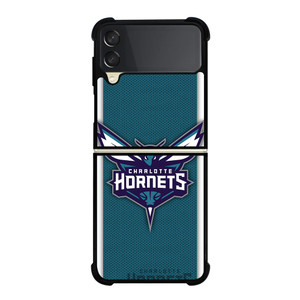 CHARLOTTE HORNETS NBA Samsung Z Flip 3 Case CHARLOTTE HORNETS NBA Samsung Z Flip 3 Case