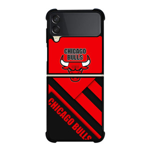 CHICAGO BULLS NBA 3 Samsung Z Flip 3 Case CHICAGO BULLS NBA 3 Samsung Z Flip 3 Case