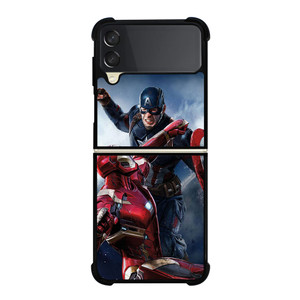 CIVIL WAR MARVEL 2 Samsung Z Flip 3 Case CIVIL WAR MARVEL 2 Samsung Z Flip 3 Case