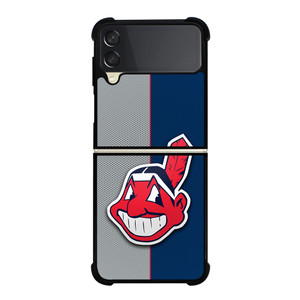 CLEVELAND INDIANS LOGO 2 Samsung Z Flip 3 Case CLEVELAND INDIANS LOGO 2 Samsung Z Flip 3 Case