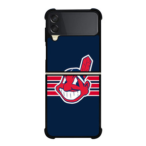 CLEVELAND INDIANS LOGO Samsung Z Flip 3 Case CLEVELAND INDIANS LOGO Samsung Z Flip 3 Case