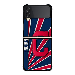 CLEVELAND INDIANS MLB Samsung Z Flip 3 Case CLEVELAND INDIANS MLB Samsung Z Flip 3 Case