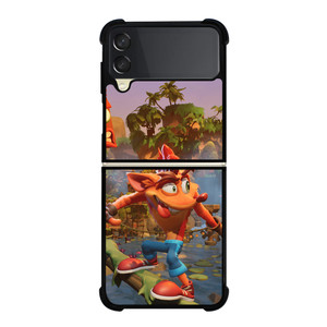 CRASH BANDICOOT Samsung Z Flip 3 Case CRASH BANDICOOT Samsung Z Flip 3 Case