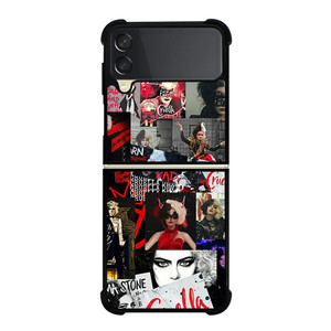 CRUELLA EMMA STONE COLLAGE Samsung Z Flip 3 Case CRUELLA EMMA STONE COLLAGE Samsung Z Flip 3 Case
