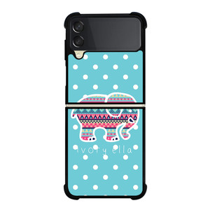 CUTE IVORY ELLA 3 Samsung Z Flip 3 Case CUTE IVORY ELLA 3 Samsung Z Flip 3 Case