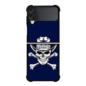 DALLAS COWBOYS SKULL Samsung Z Flip 3 Case DALLAS COWBOYS SKULL Samsung Z Flip 3 Case