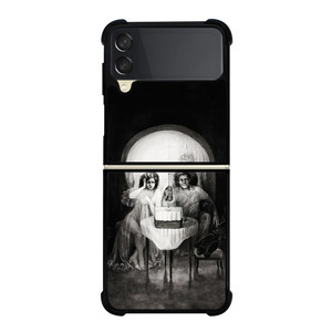 DATE SKULLS ILLUSION BLACK Samsung Z Flip 3 Case DATE SKULLS ILLUSION BLACK Samsung Z Flip 3 Case