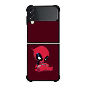 DEADPOOL CUTE SUPERHERO Samsung Z Flip 3 Case DEADPOOL CUTE SUPERHERO Samsung Z Flip 3 Case