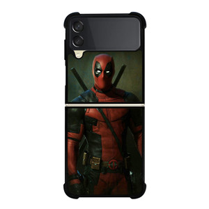 DEADPOOL SUPERHERO WATCHING ME Samsung Z Flip 3 Case DEADPOOL SUPERHERO WATCHING ME Samsung Z Flip 3 Case