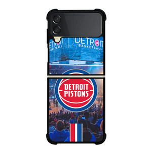 DETROIT PISTONS NBA Samsung Z Flip 3 Case DETROIT PISTONS NBA Samsung Z Flip 3 Case