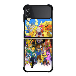 DIGIMON ALL PLAYERS 2 Samsung Z Flip 3 Case DIGIMON ALL PLAYERS 2 Samsung Z Flip 3 Case