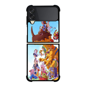 DIGIMON ALL PLAYERS Samsung Z Flip 3 Case DIGIMON ALL PLAYERS Samsung Z Flip 3 Case
