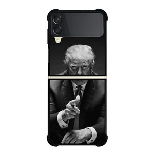 DONALD TRUMP SHOOT YOU Samsung Z Flip 3 Case DONALD TRUMP SHOOT YOU Samsung Z Flip 3 Case