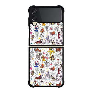 DOONEY DOG PATTERN Samsung Z Flip 3 Case DOONEY DOG PATTERN Samsung Z Flip 3 Case