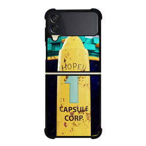 DRAGON BALL Z CAPSULE CORP Samsung Z Flip 3 Case DRAGON BALL Z CAPSULE CORP Samsung Z Flip 3 Case