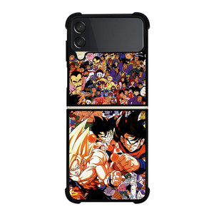 DRAGONBALL ALL CHARACTERS Samsung Z Flip 3 Case DRAGONBALL ALL CHARACTERS Samsung Z Flip 3 Case