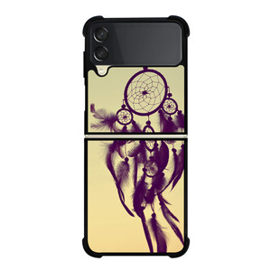 DREAMCATCHER FEATHER STAR Samsung Z Flip 3 Case DREAMCATCHER FEATHER STAR Samsung Z Flip 3 Case
