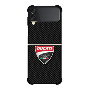 DUCATI CORSE LOGO 2 Samsung Z Flip 3 Case DUCATI CORSE LOGO 2 Samsung Z Flip 3 Case