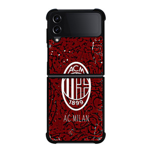 AC MILAN FOOTBALL CLUB LOGO Samsung Z Flip 4 Case