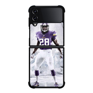 ADRIAN PETERSON MINNESOTA VIKINGS Samsung Z Flip 4 Case ADRIAN PETERSON MINNESOTA VIKINGS Samsung Z Flip 4 Case