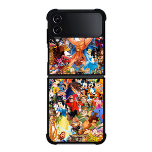 ALL DISNEY CHARACTERS Samsung Z Flip 4 Case